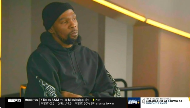  還打多久退役？KD：目前無法預測終點 可能會發(fā)生也可能不會