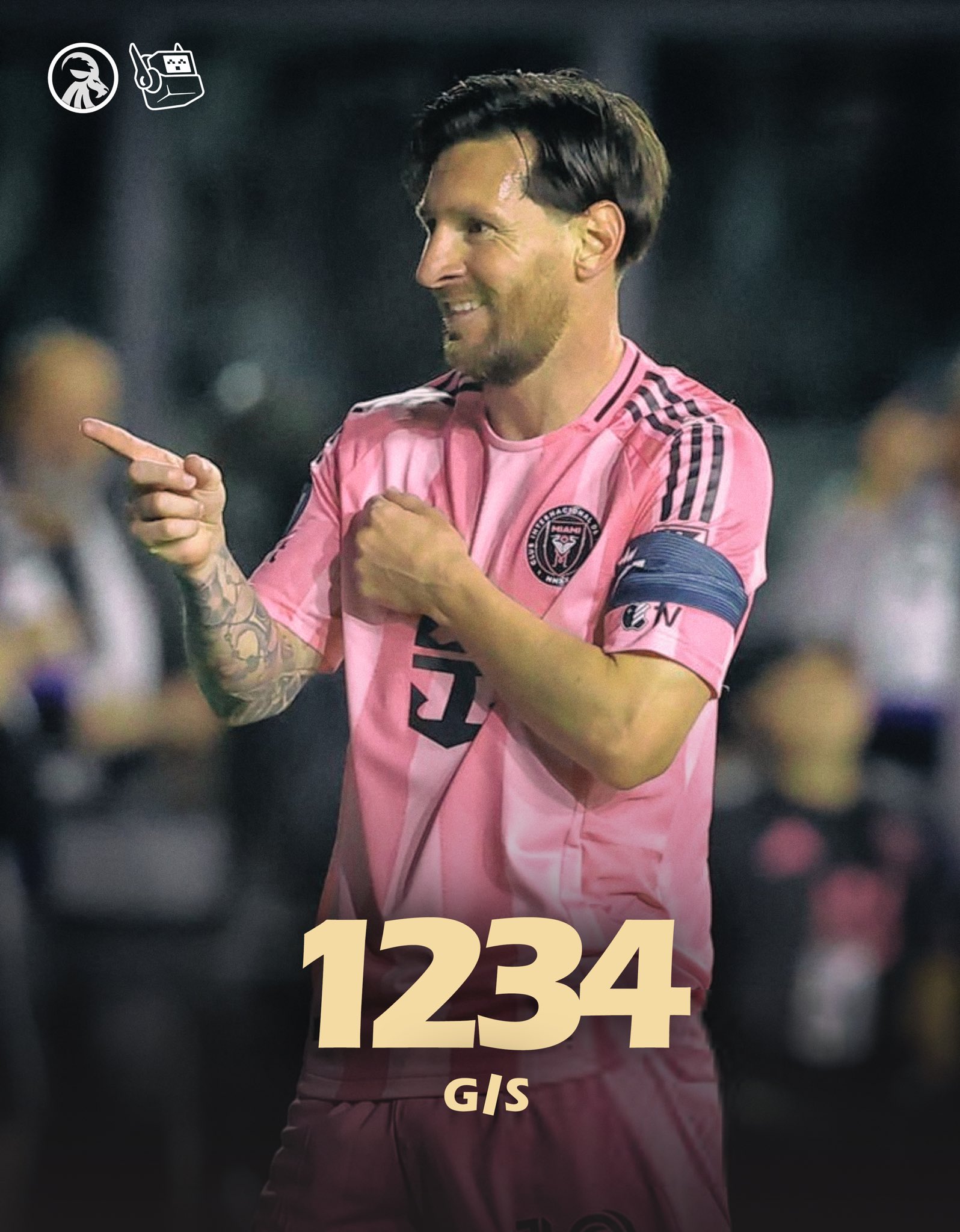  回歸即進球！37歲梅西生涯目前853球381助，參與進球數(shù)1234球！
