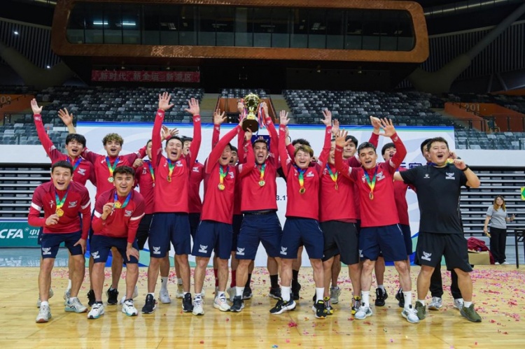  寧夏平羅恒利2-1杭州臨平吳越錢唐，首奪全國五人制錦標賽冠軍