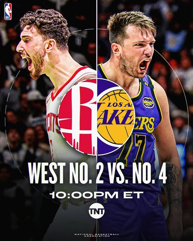  狂野西部焦點大戰(zhàn)！NBA官方發(fā)布火湖大戰(zhàn)海報：申京VS東契奇