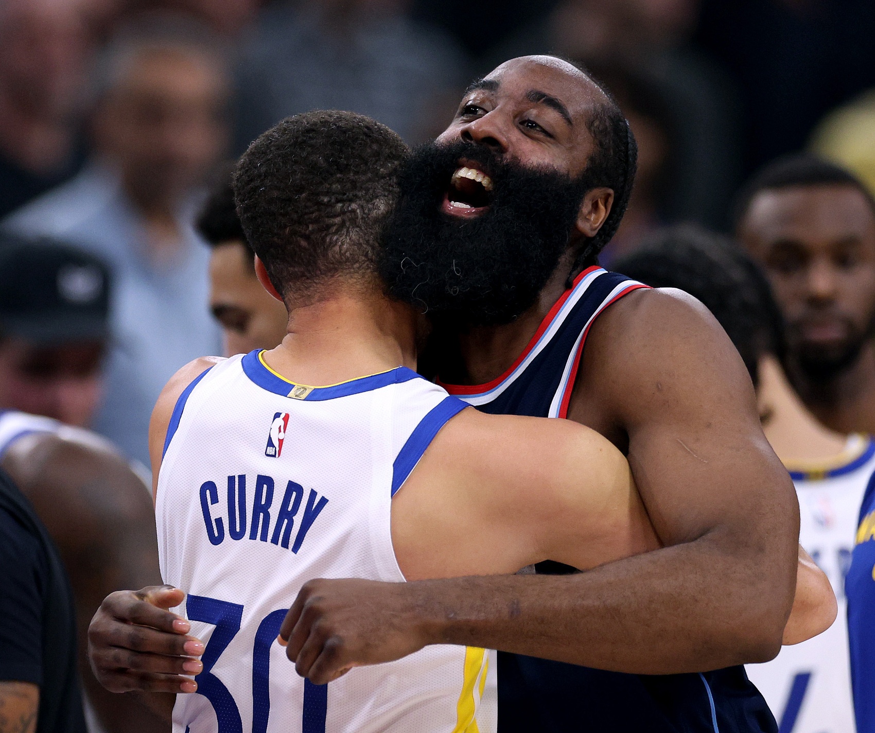  諸神黃昏！庫里哈登先后50+ NBA歷史首次兩名35歲以上球員轟50+！